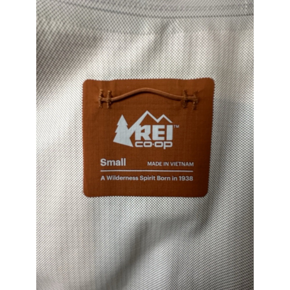 REI Co-op Rainier Rain Jacket Womens Small Orange Hydrowall 2.5 Layer Hooded - Picture 8 of 14